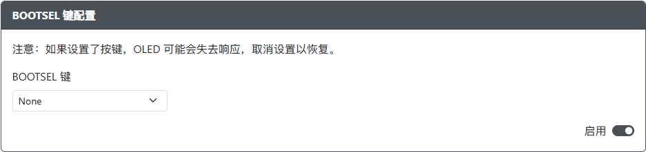 GP2040-CE 配置器 - 插件 BOOTSEL 键配置