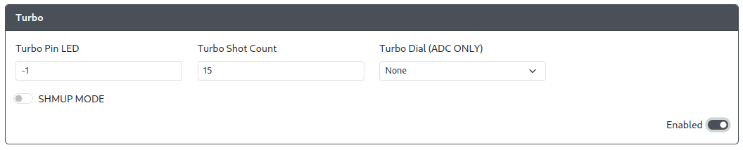 GP2040-CE 配置器 - Turbo 插件