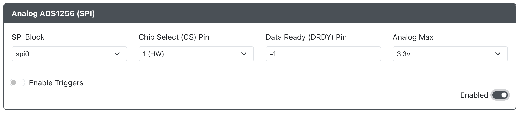 GP2040-CE Configurator - Add-Ons ADS1219