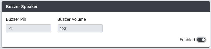 GP2040-CE Configurator - Add-Ons Buzzer