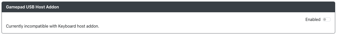 GP2040-CE Configurator - Gamepad USB Host