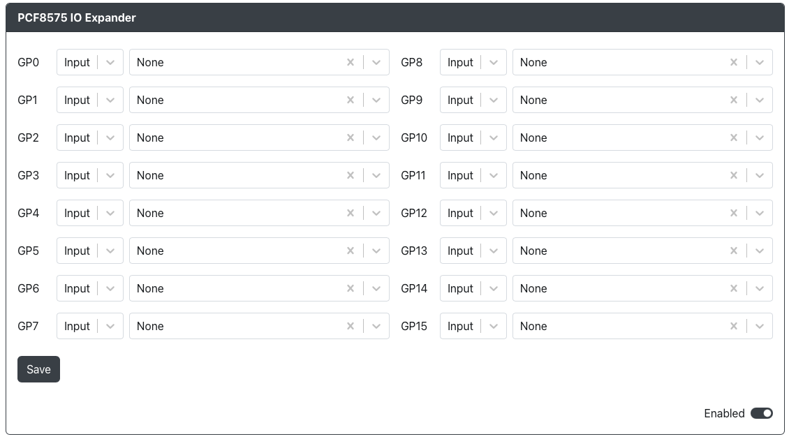 GP2040-CE Configurator - Add-Ons DRV8833 Rumble