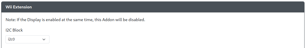 GP2040-CE Configurator - Wii Extensions